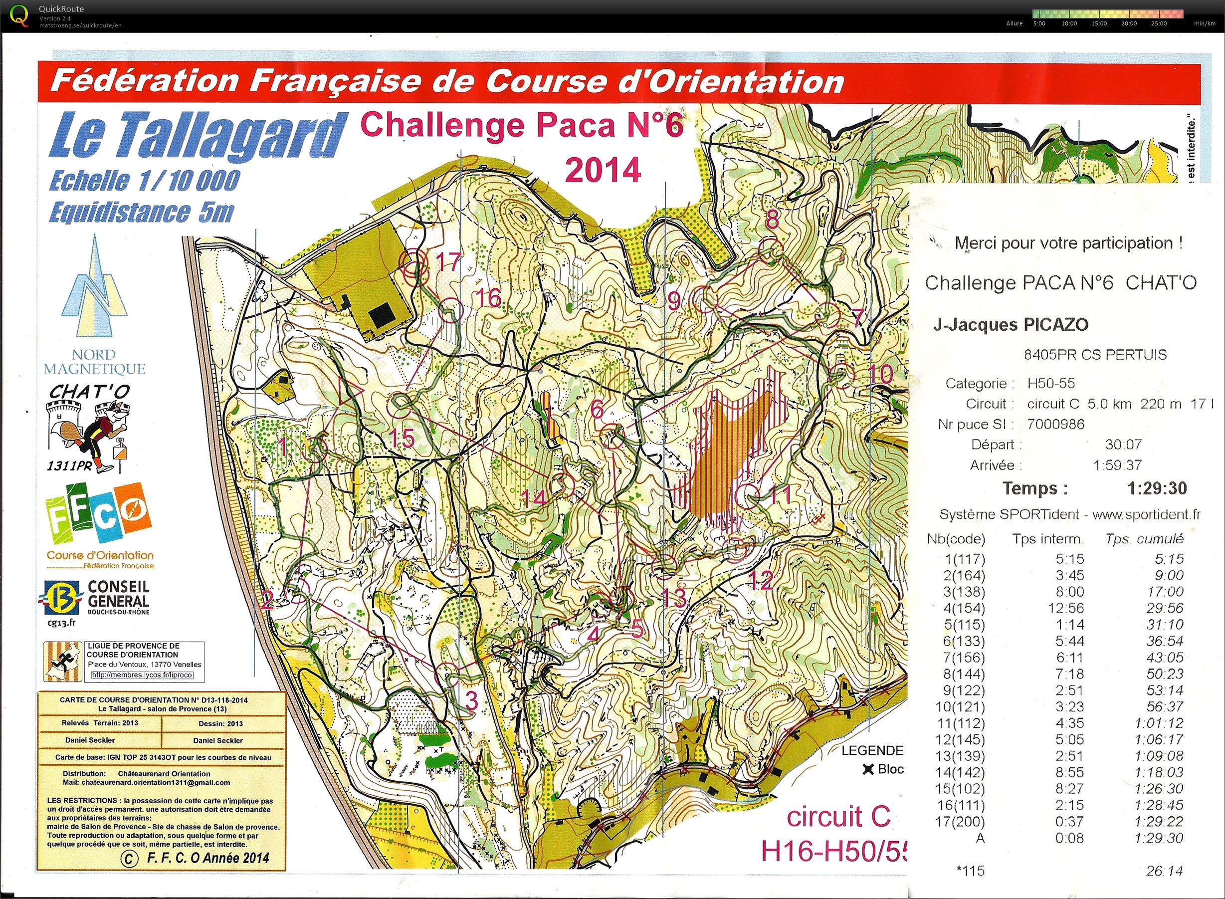 CHALLENGE N° 6 LE TALLAGARD CIRCUIT C (2014-05-25)