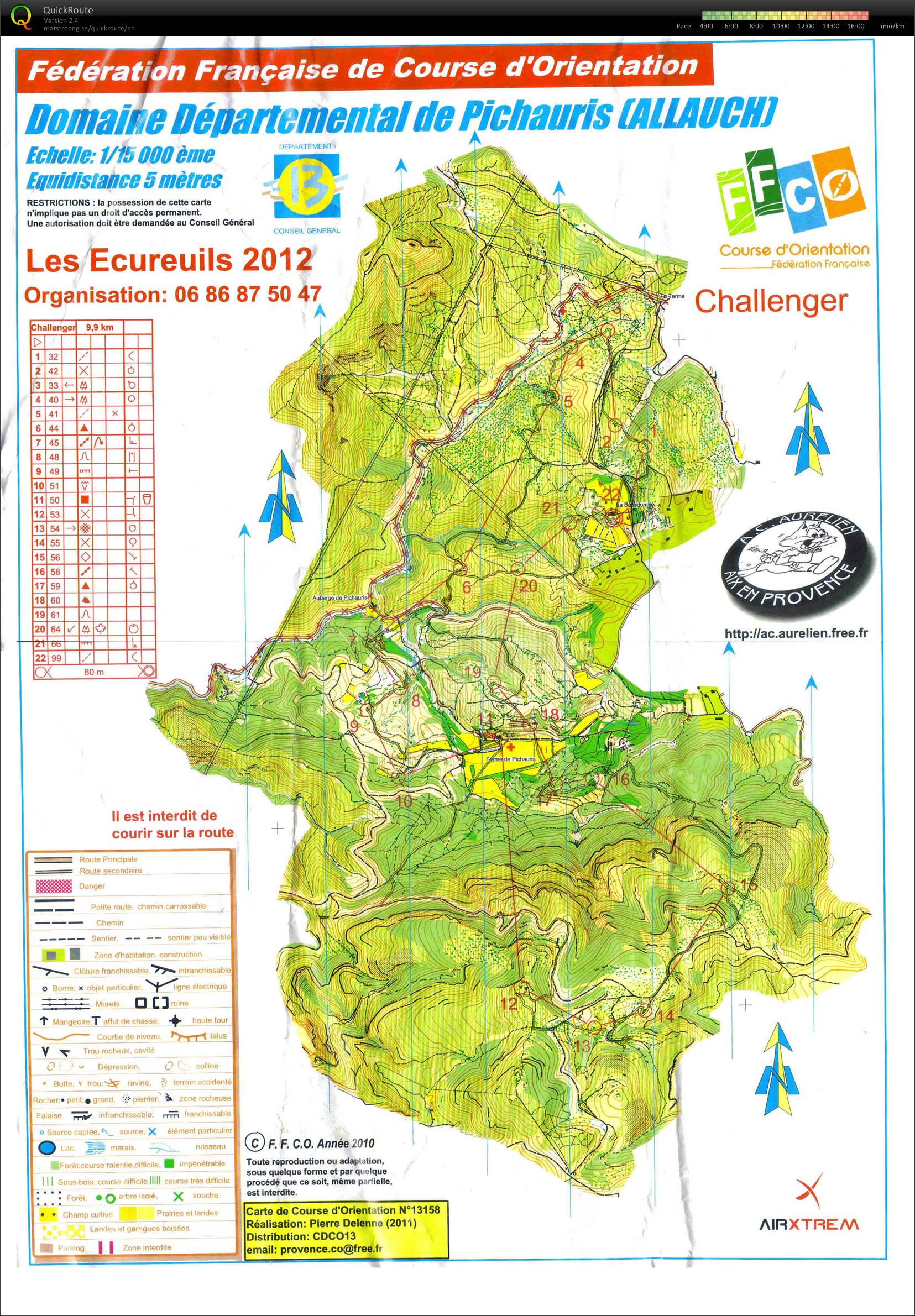 Les Ecureuils - Challenger (2012-01-29)