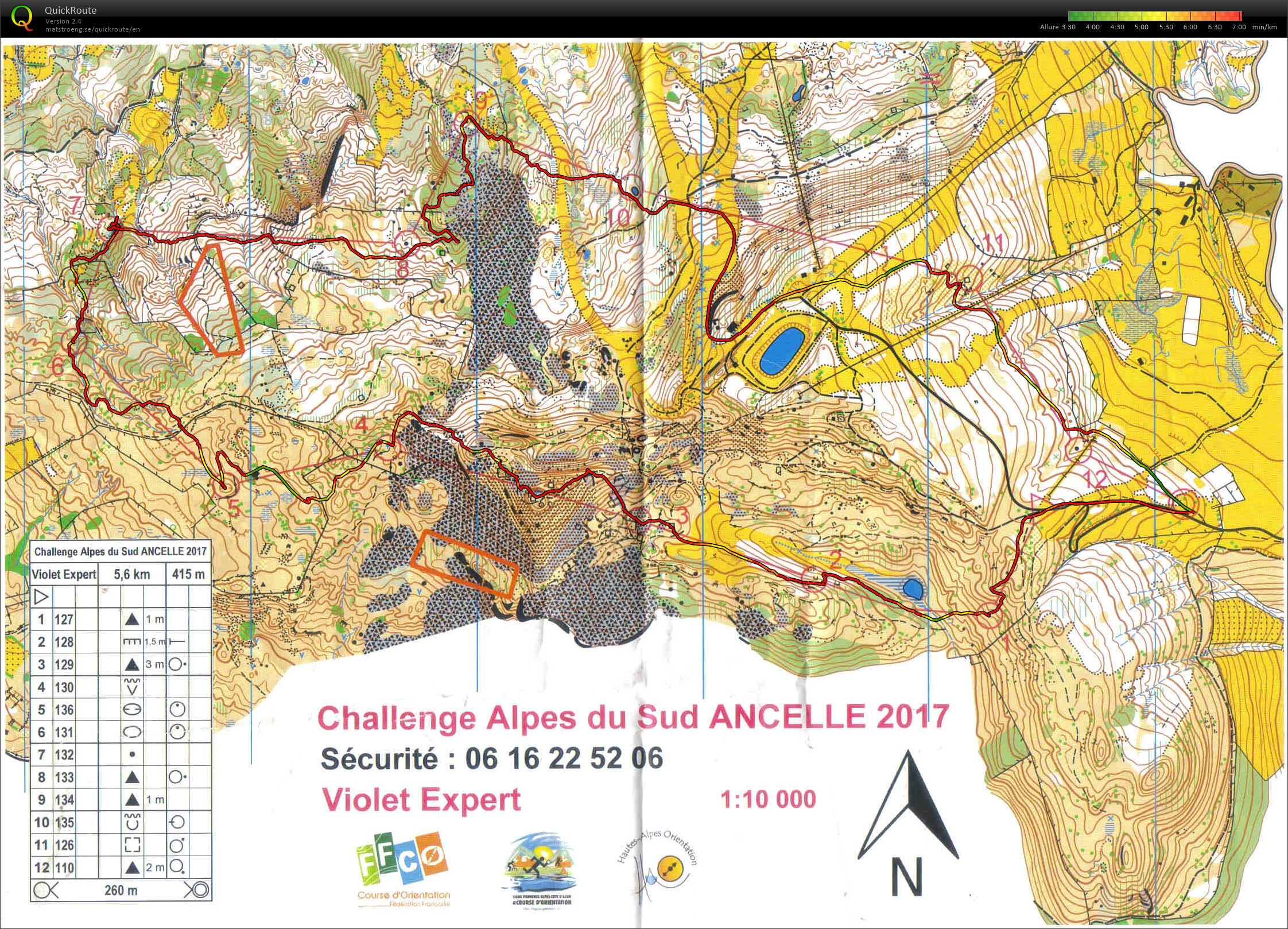 Challenge Alpes du Sud (14/10/2017)