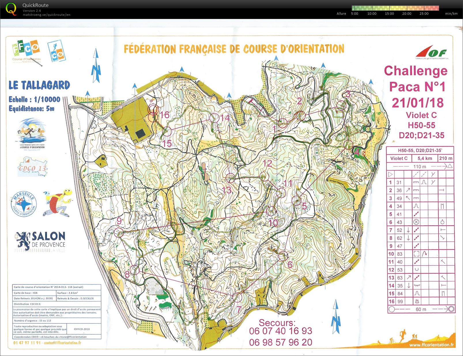 LE TALLAGARD CHALLENGE N°1 (21-01-2018)